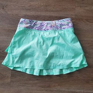 Ivivva Green Tennis Skirt Size 14